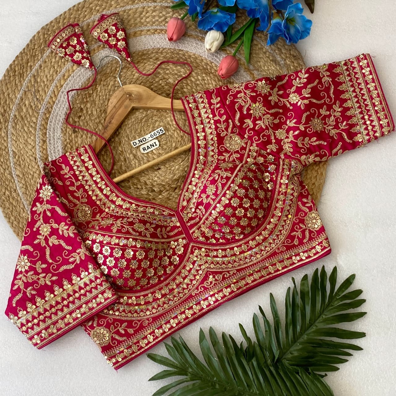 Ready-Made Bridal Fancy Blouse Rani